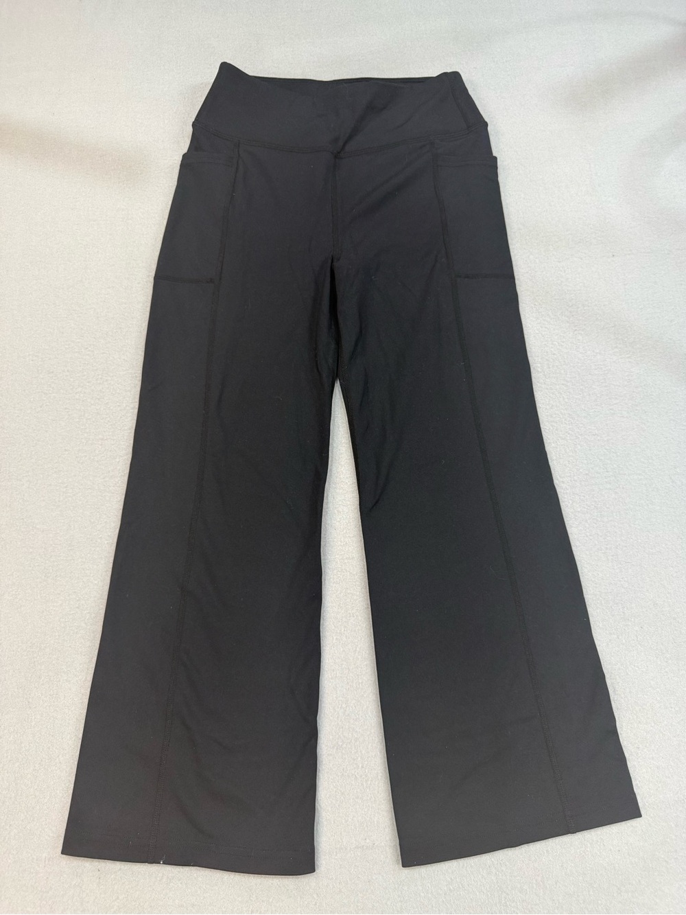 Skechers Black Athletic Capri Leggings with Branded Waistband